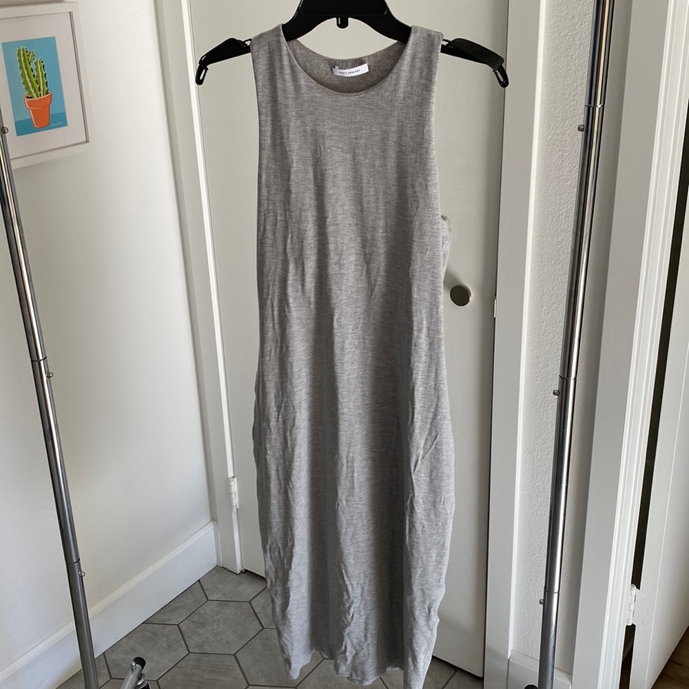 Ninety Percent racer back midi dress